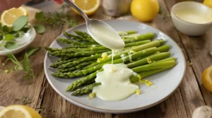 Arrêtez la hollandaise lourde : cette sauce express en 2 minutes change tout avec les asperges