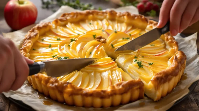 Cette herbe aromatique et ce fruit rendent la tarte fine au camembert vraiment addictive Cette herbe aromatique et ce fruit rendent la tarte fine au camembert vraiment addictive
