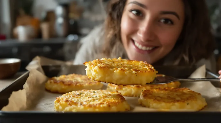 Croustillant doré et parfum d’enfance : mes galettes de pommes de terre au four, sans une goutte d’huile