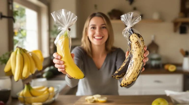 « Elles ne noircissent plus » : mon astuce toute simple pour garder vos bananes bien fraîches très longtemps
