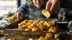 « J’en fais à chaque apéro d’hiver » : mes croquettes de chou-fleur au four, légères et prêtes en 30 min
